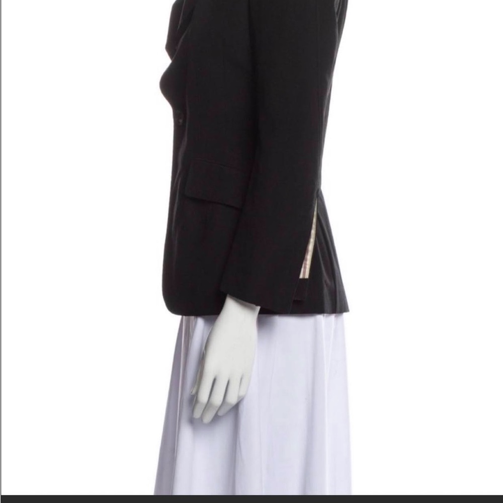Junya Wananabe Comme des Garcons Black Wool Blazer - Picture 3 of 14